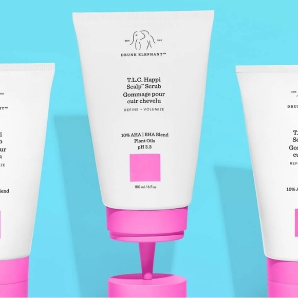 Drunk Elephant T.L.C. Happi Scalp Scrub 180 ml/6 fl oz Dermatologist Tested - Picture 1 of 11